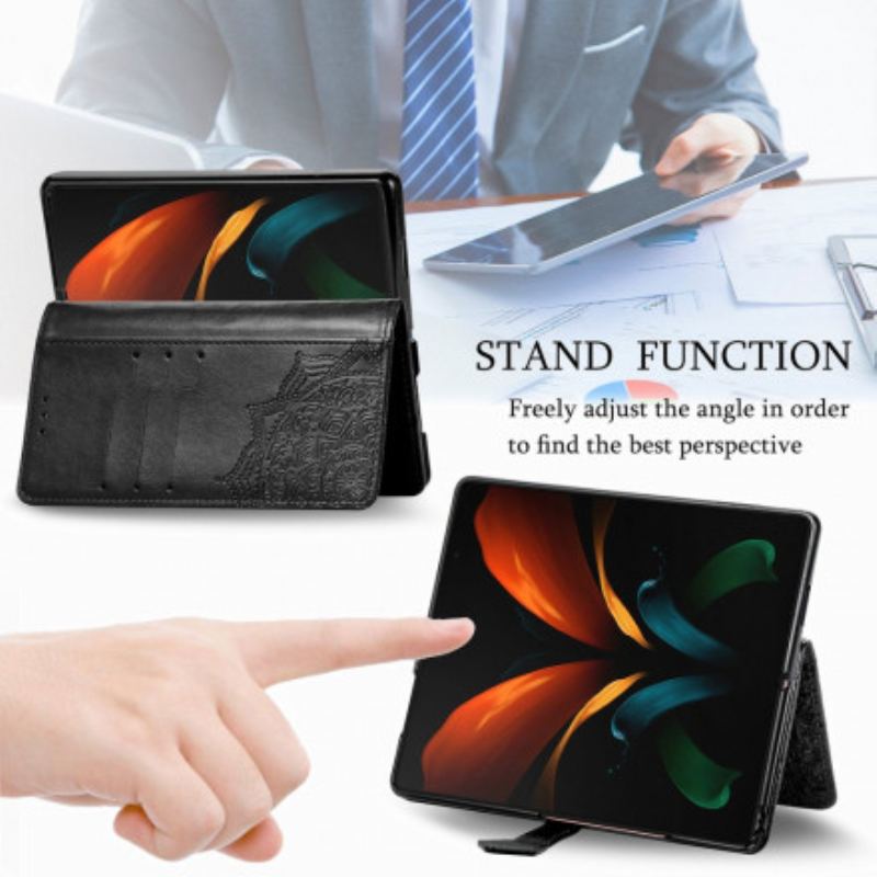 Flip Cover Samsung Galaxy Z Fold 3 5G Mandala Middelalder