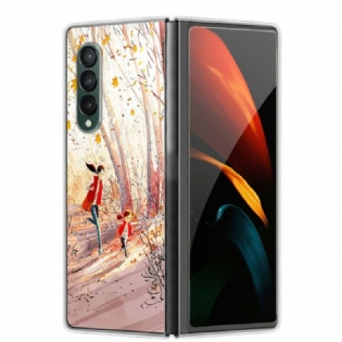 Mobilcover Samsung Galaxy Z Fold 3 5G Efterårslandskab