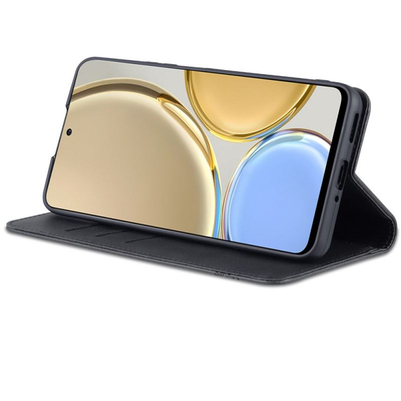 Cover Honor Magic 4 Lite 5G Flip Cover Azns Imiteret Læder
