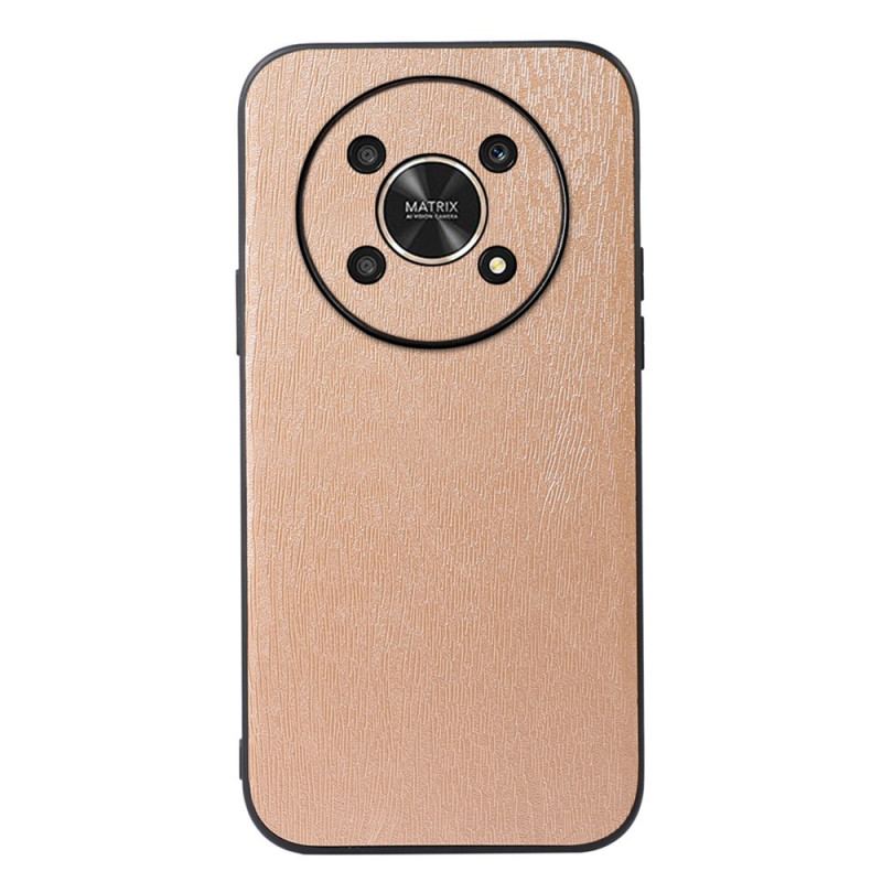 Cover Honor Magic 4 Lite 5G Imiteret Læder Træeffekt