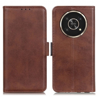 Flip Cover Honor Magic 4 Lite 5G Læder Cover Dobbelt Klap