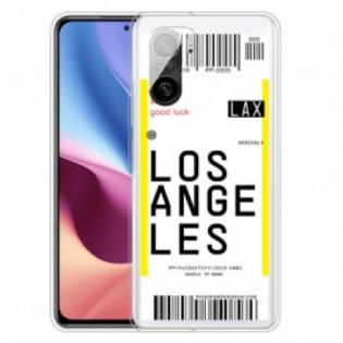Cover Xiaomi Mi 11i 5G Boardingkort Til Los Angeles