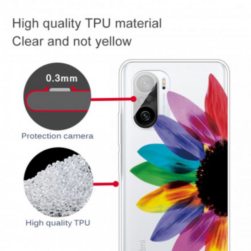 Cover Xiaomi Mi 11i 5G Farverig Blomst