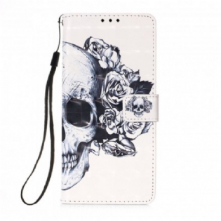 Flip Cover Xiaomi Mi 11i 5G Blomstrende Kranie
