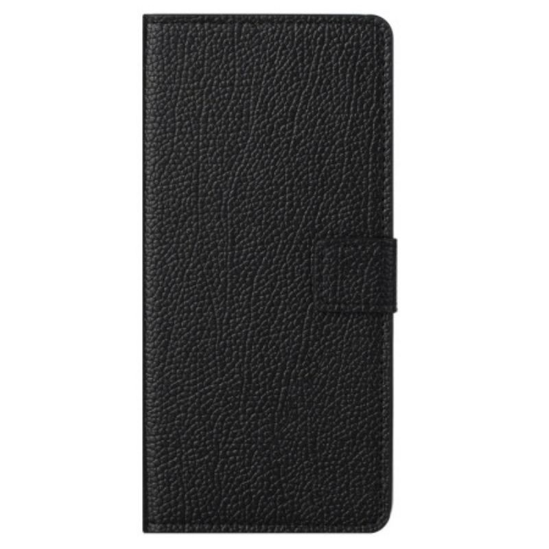 Flip Cover Xiaomi Redmi Note 13 4g Litchi-tekstur Med Rem
