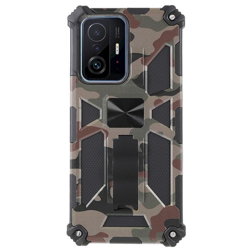 Cover Xiaomi 11T / 11T Pro Camouflage Aftagelig Støtte