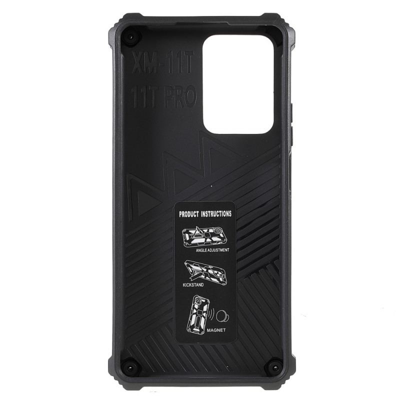 Cover Xiaomi 11T / 11T Pro Camouflage Aftagelig Støtte