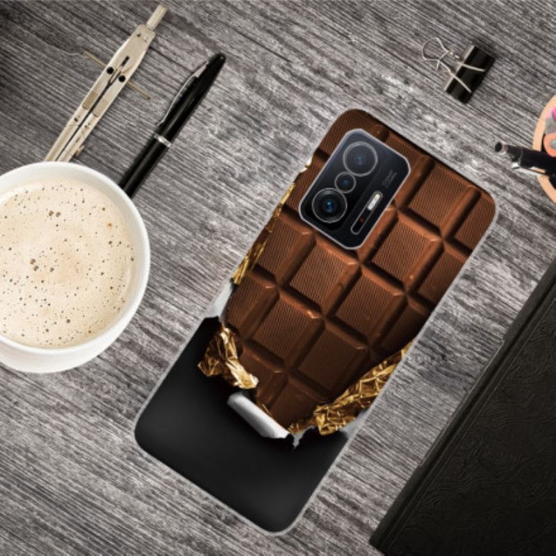 Cover Xiaomi 11T / 11T Pro Fleksibel Chokolade