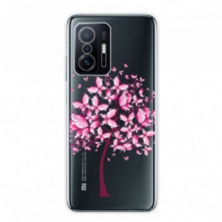 Cover Xiaomi 11T / 11T Pro Gennemsigtigt Sommerfugletræ