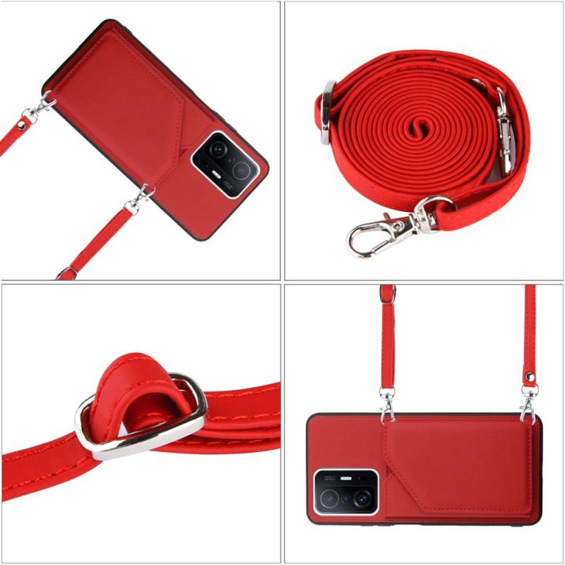 Cover Xiaomi 11T / 11T Pro Rem Til Multikortholder