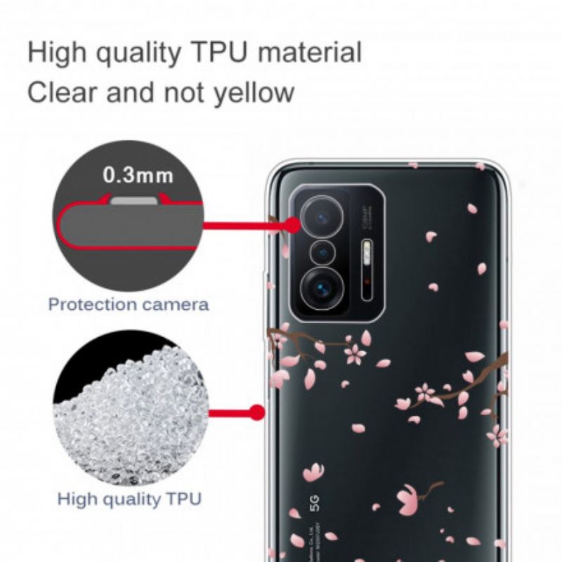 Cover Xiaomi 11T / 11T Pro Skøre Kronblade