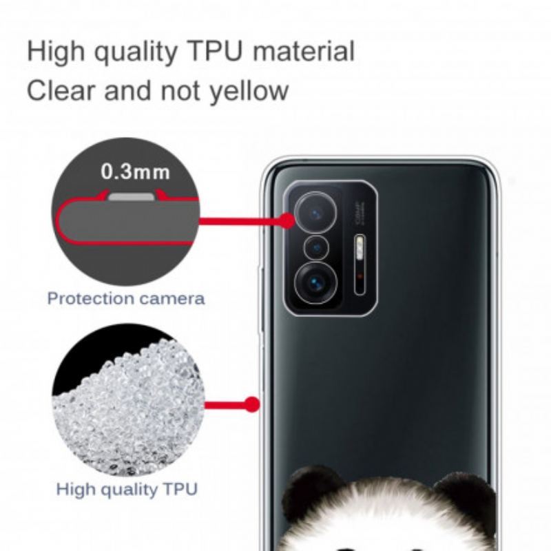 Cover Xiaomi 11T / 11T Pro Sømløs Panda