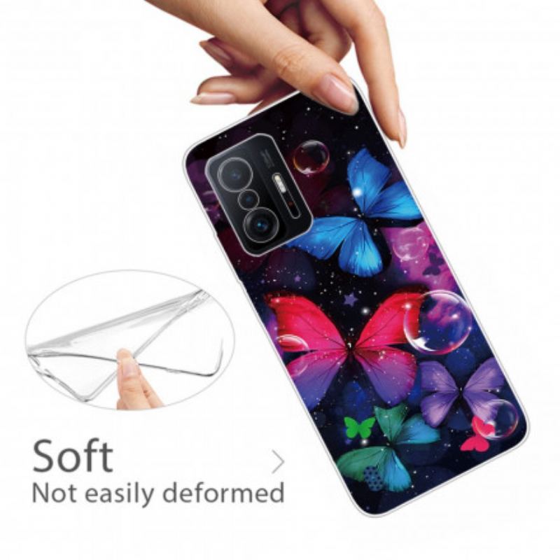 Cover Xiaomi 11T / 11T Pro Vilde Sommerfugle