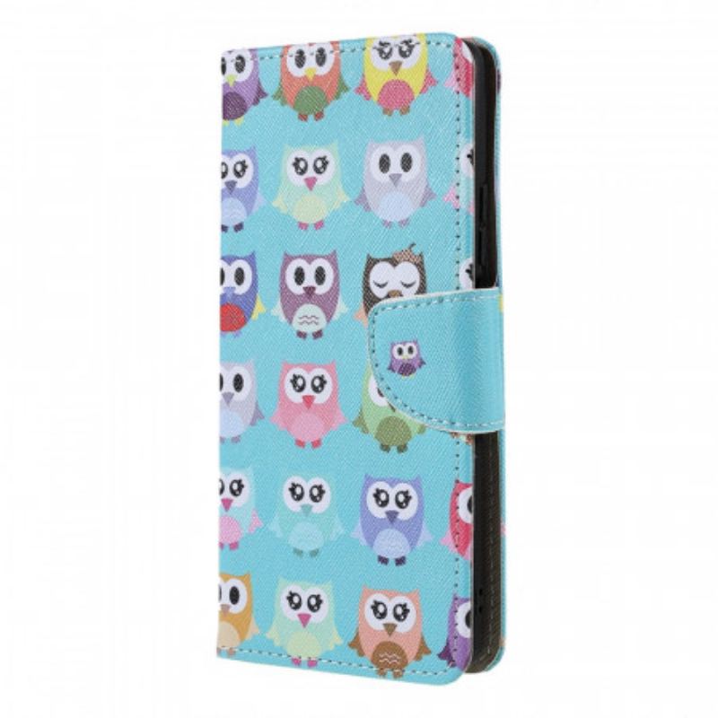 Flip Cover Xiaomi 11T / 11T Pro Flere Ugler