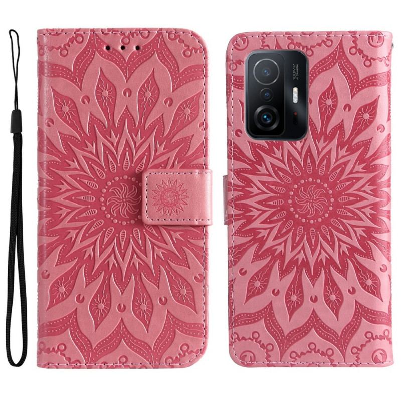 Flip Cover Xiaomi 11T / 11T Pro Solblomst