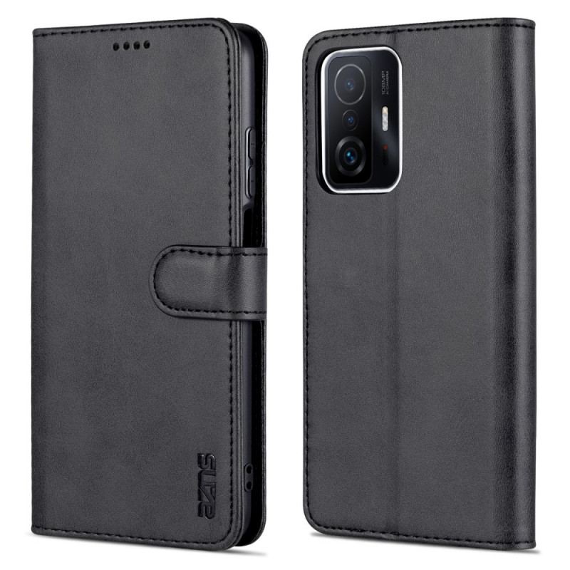 Læder Cover Xiaomi 11T / 11T Pro Azns Imiteret Læder