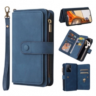 Læder Cover Xiaomi 11T / 11T Pro Multifunktions 10 Kortholder