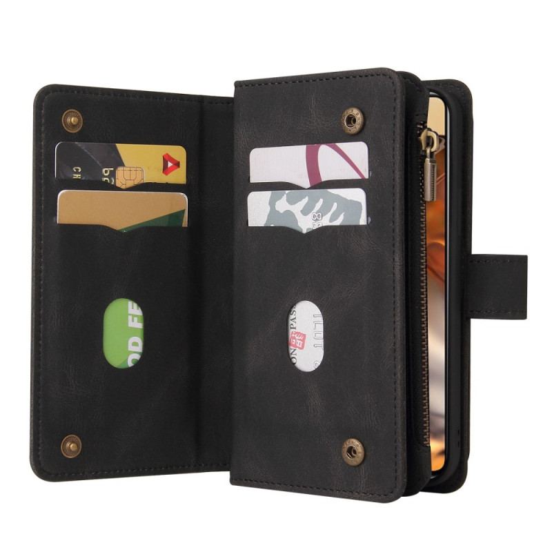 Læder Cover Xiaomi 11T / 11T Pro Multifunktions 10 Kortholder