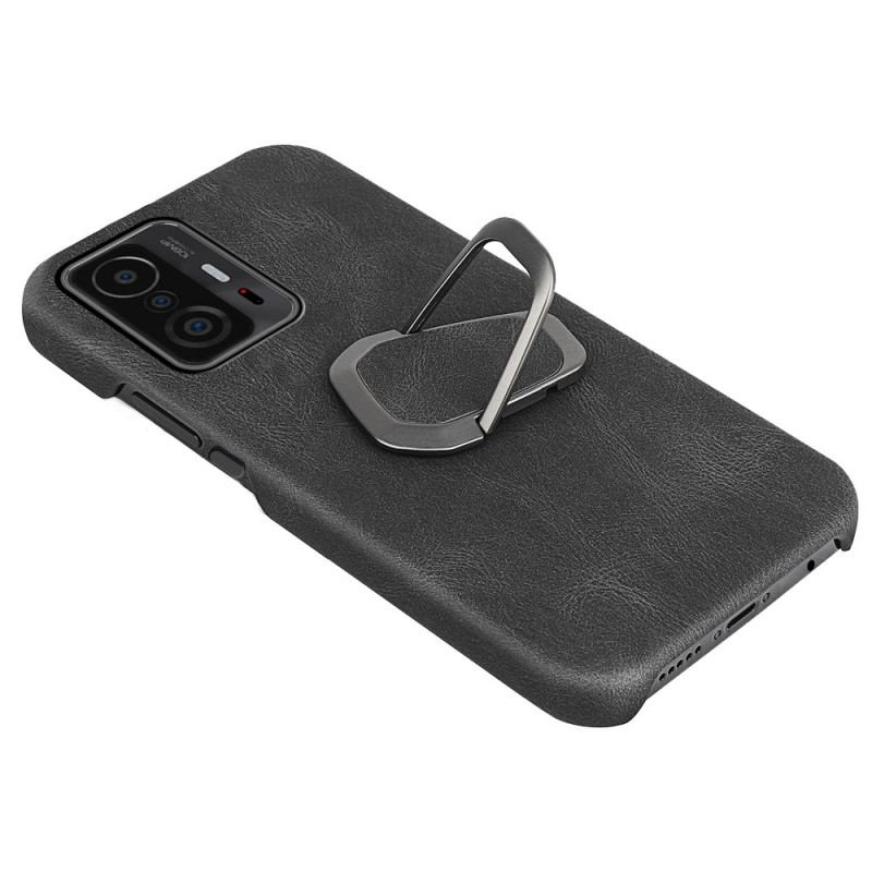 Mobilcover Xiaomi 11T / 11T Pro Læder Effekt Ring-støtte Nye Farver