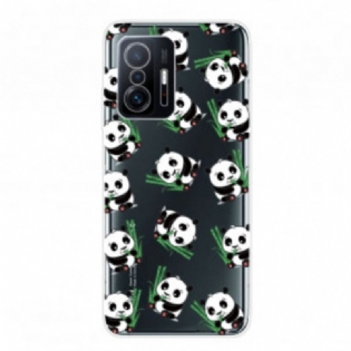Mobilcover Xiaomi 11T / 11T Pro Små Pandaer