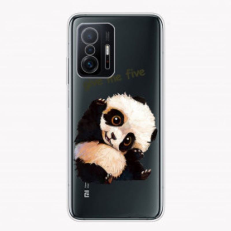 Mobilcover Xiaomi 11T / 11T Pro Sømløs Panda Giv Me Five