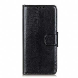Flip Cover Samsung Galaxy Note 10 Lite Klassisk Lædereffekt