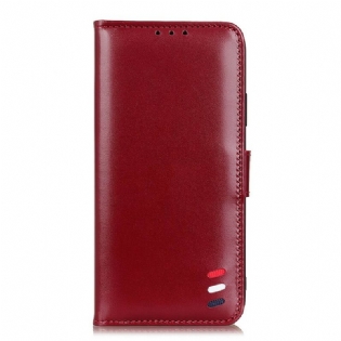 Flip Cover Samsung Galaxy Note 10 Lite Trefarvet Lædereffekt
