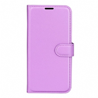 Flip Cover Realme C35 Litchi Tekstur