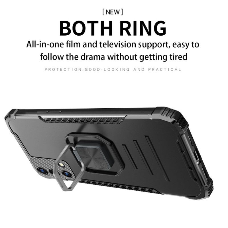 Cover Oppo A74 4G Aftagelig Ringholder