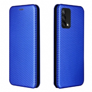 Cover Oppo A74 4G Flip Cover Kulfiber
