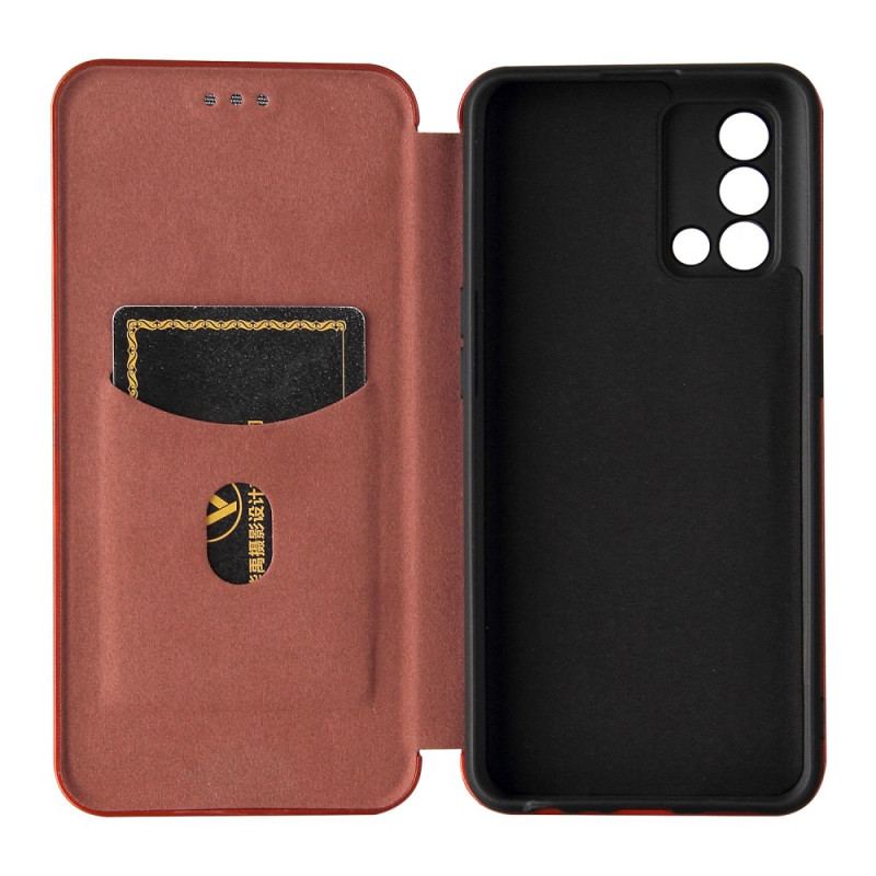 Cover Oppo A74 4G Flip Cover Kulfiber