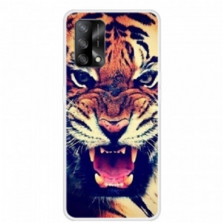 Cover Oppo A74 4G Front Tiger