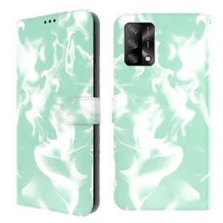 Flip Cover Oppo A74 4G Abstrakt Mønster
