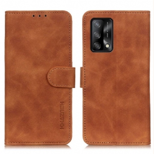 Flip Cover Oppo A74 4G Khazneh Vintage Lædereffekt