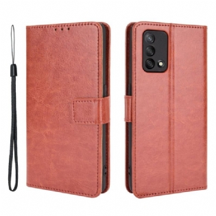 Flip Cover Oppo A74 4G Prangende Kunstlæder