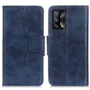 Flip Cover Oppo A74 4G Split Læder Vendbar Lås