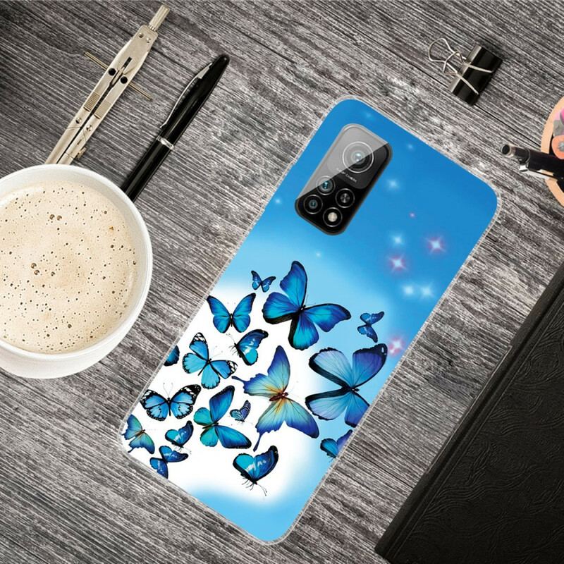 Cover Xiaomi Mi 10T / 10T Pro Sommerfugle Sommerfugle