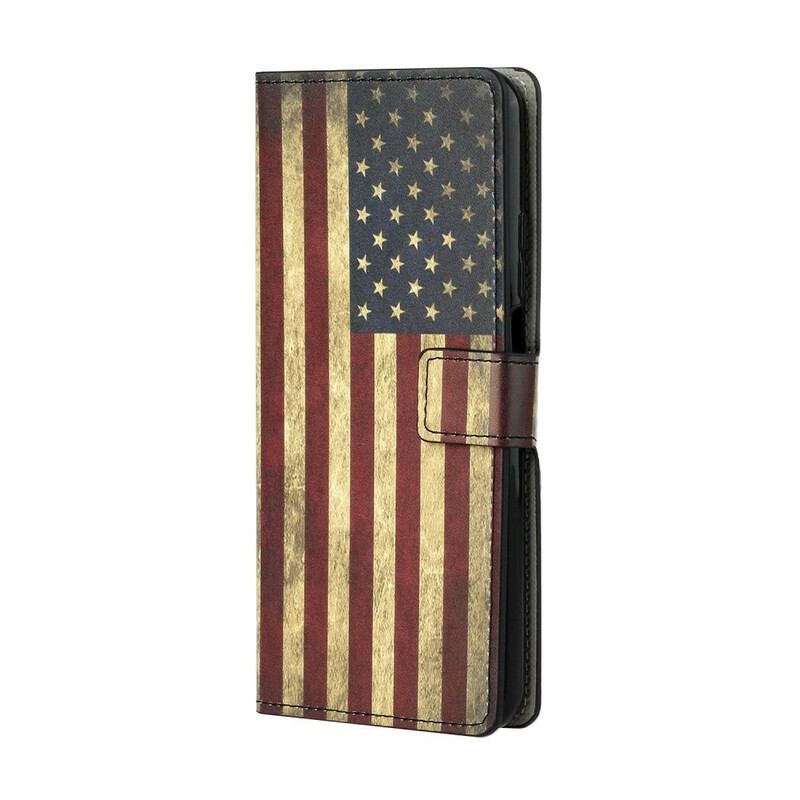 Flip Cover Xiaomi Mi 10T / 10T Pro Amerikansk Flag