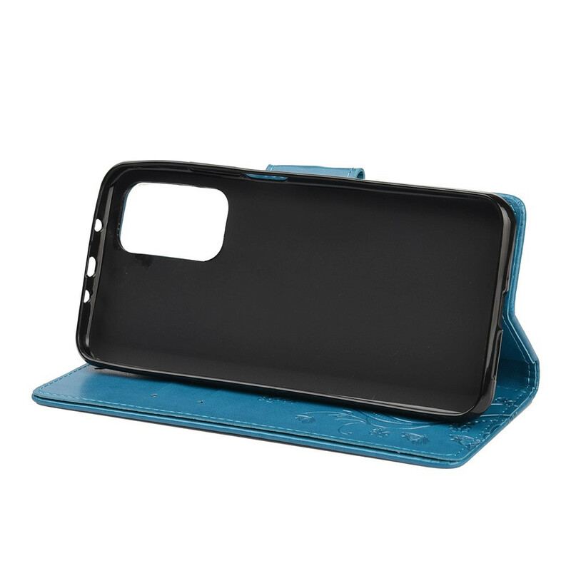 Flip Cover Xiaomi Mi 10T / 10T Pro Asiatiske Sommerfugle Og Blomster