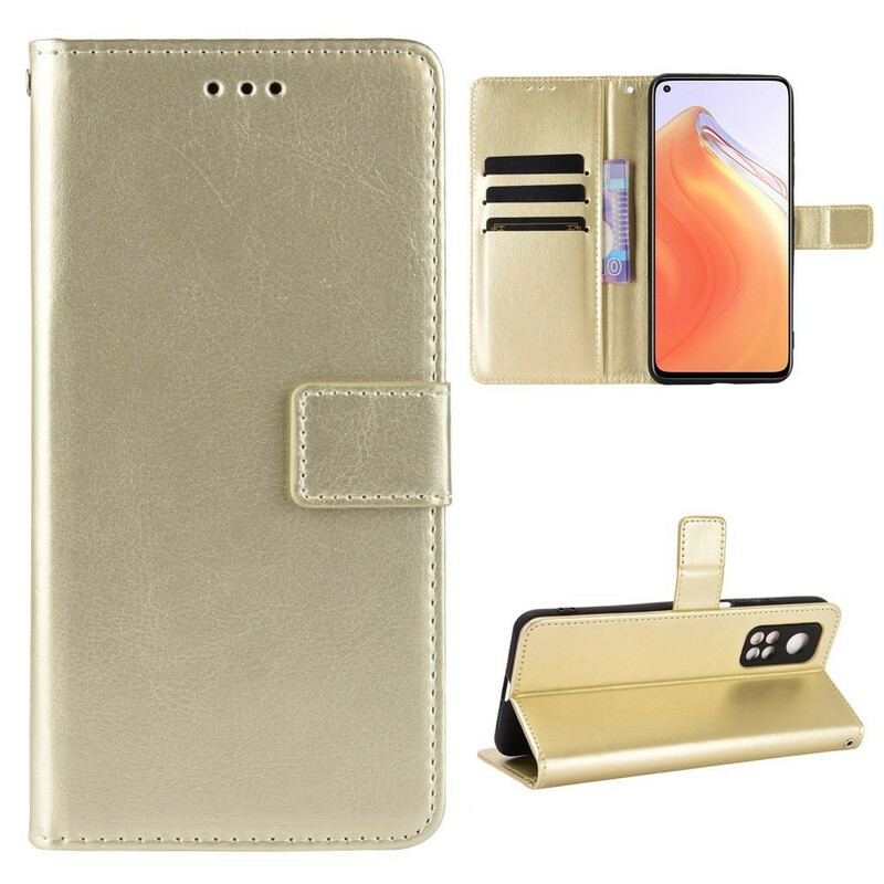Læder Cover Xiaomi Mi 10T / 10T Pro Prangende Kunstlæder