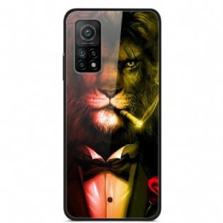 Mobilcover Xiaomi Mi 10T / 10T Pro Lite Hærdet Glas Løvecigar