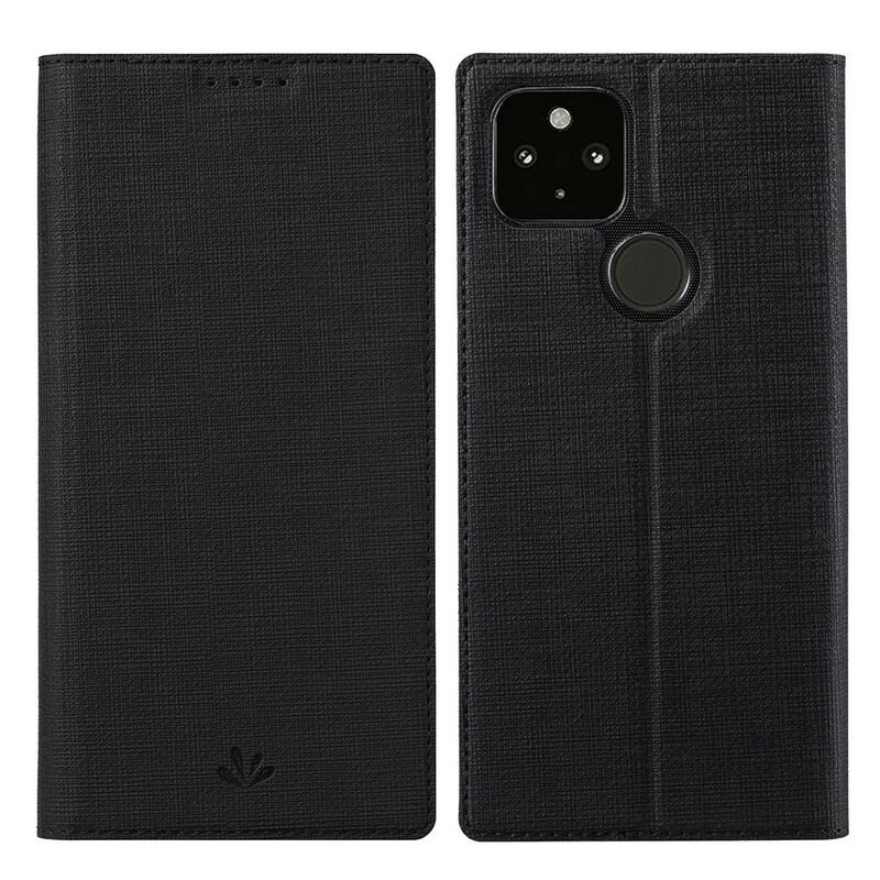 Cover Google Pixel 5A Flip Cover Tekstureret Vili Dmx