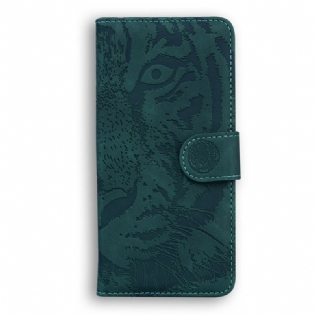 Flip Cover Google Pixel 5A Tiger Ansigtsprint