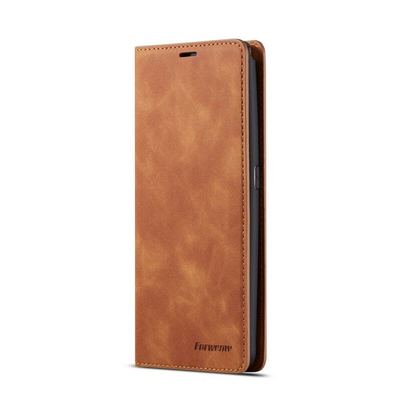 Flip Cover Samsung Galaxy A80 / A90 Forwenw Lædereffekt