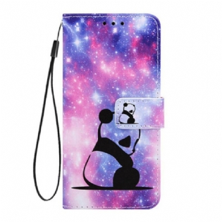 Flip Cover Samsung Galaxy A80 / A90 Panda Galaxy
