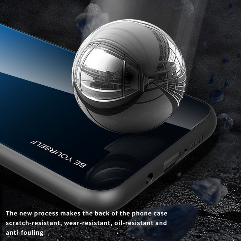 Cover Samsung Galaxy M32 Hærdet Glas Vær Dig Selv
