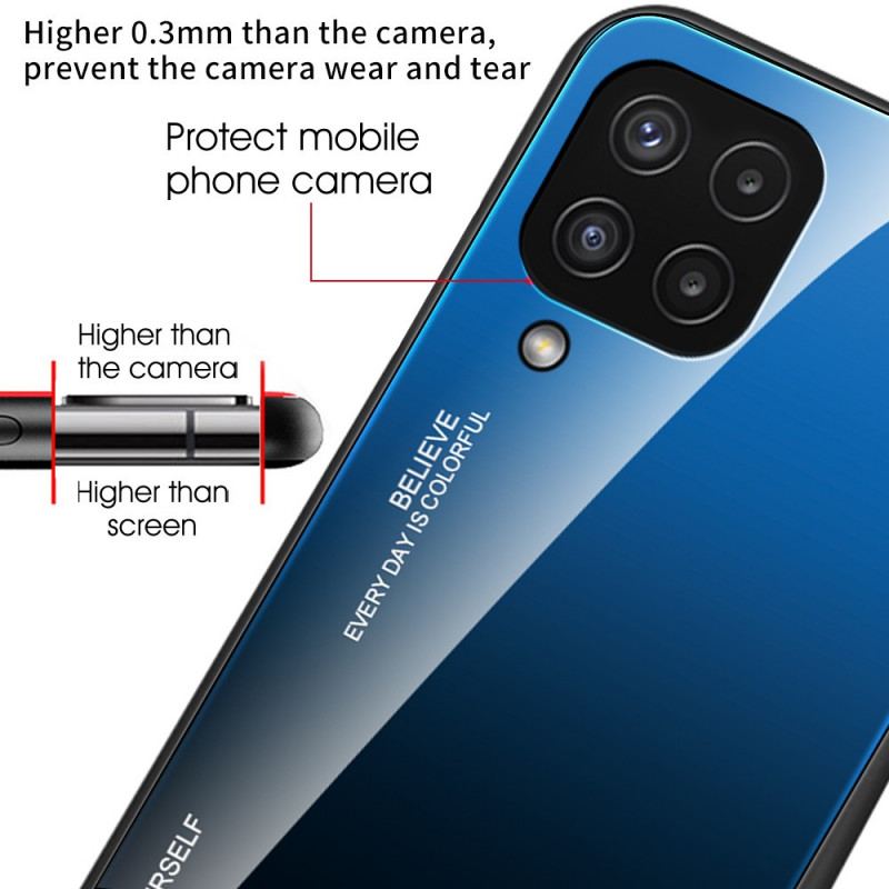 Cover Samsung Galaxy M32 Hærdet Glas Vær Dig Selv