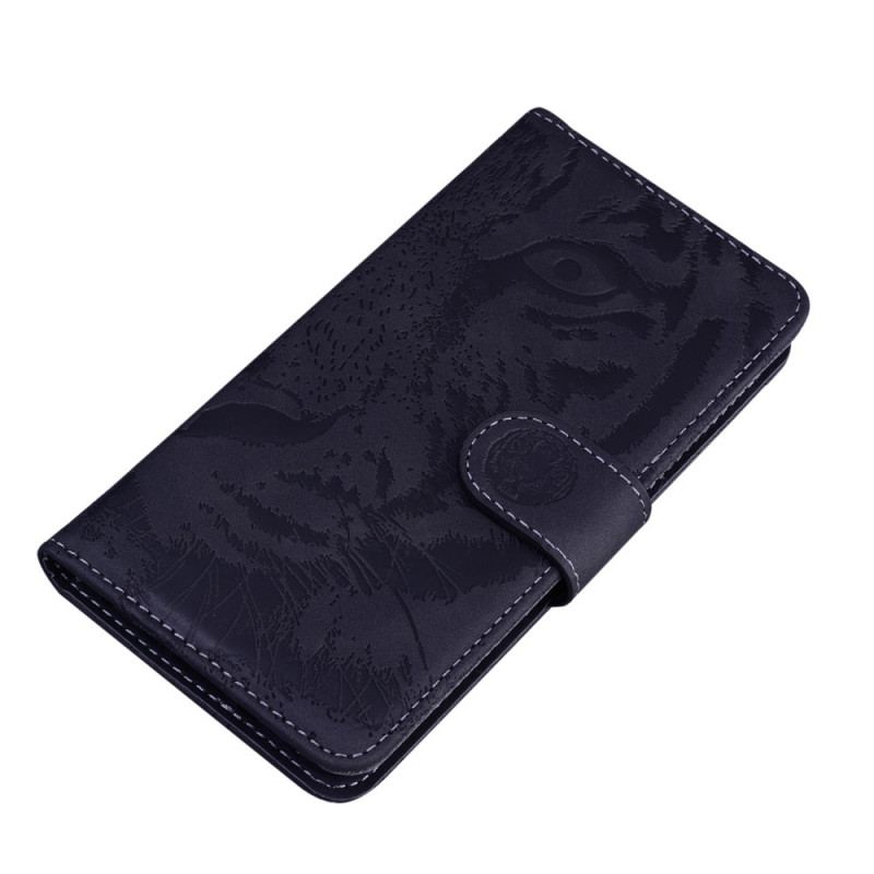 Flip Cover Samsung Galaxy M32 Tiger Ansigtsprint