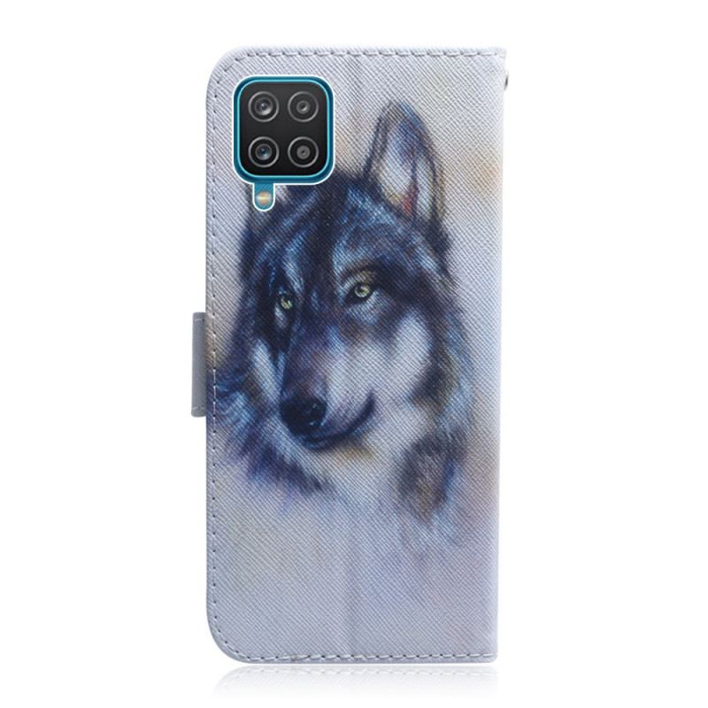 Læder Cover Samsung Galaxy M32 Hundeligt Udseende