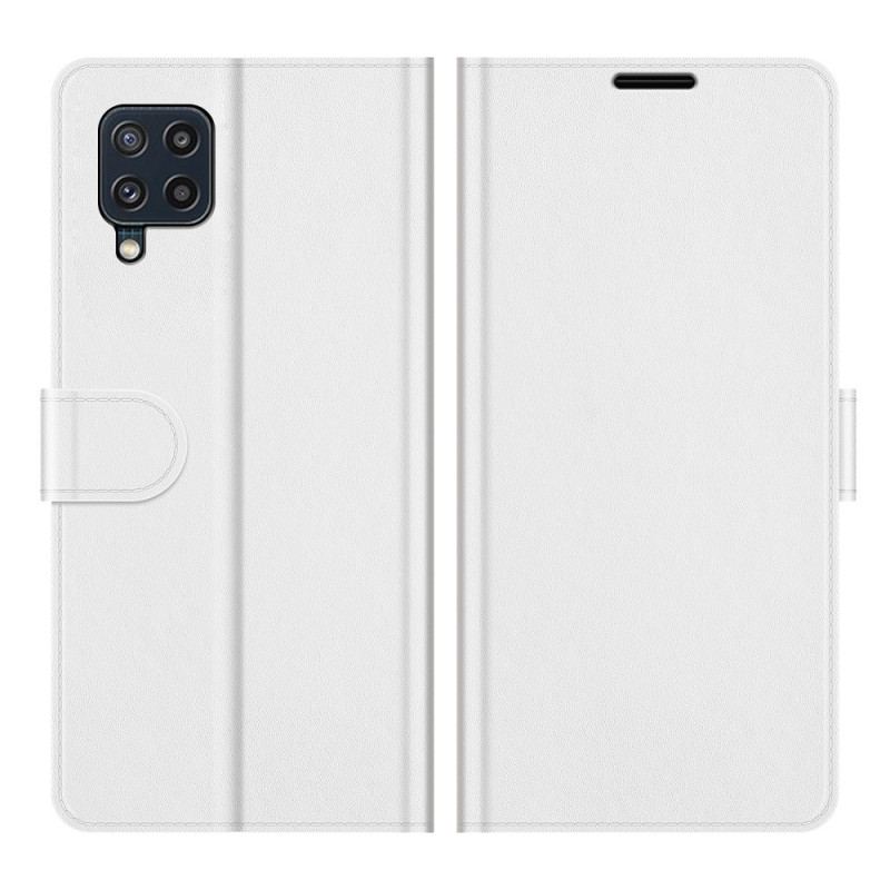 Læder Cover Samsung Galaxy M32 Klassisk Lædereffekt